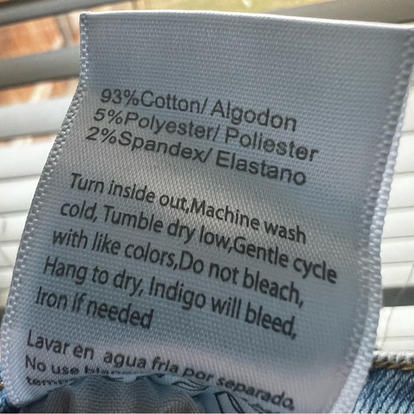 Risen New Light Mid Rise Curvy Yoke Skinny Jeans 30 - Picture 10 of 10